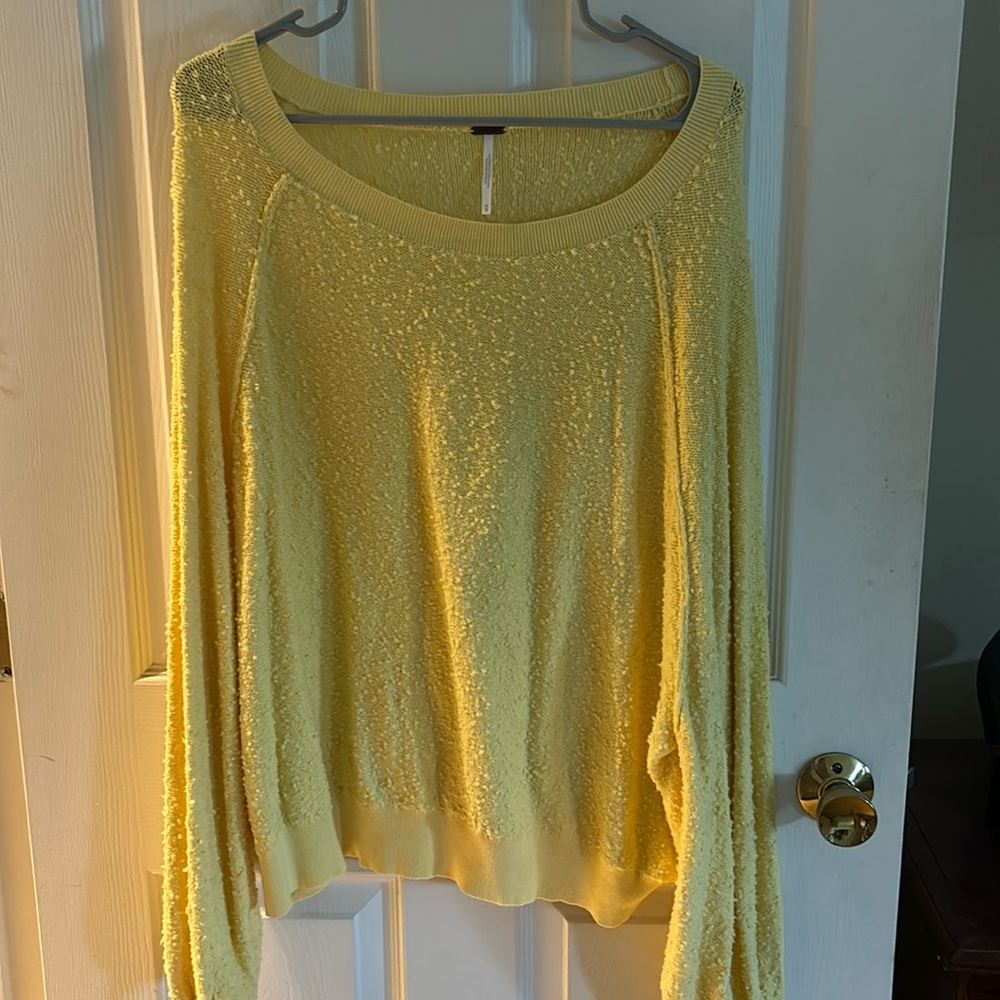 Free People Slouchy Crewneck